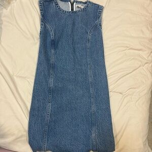 Abercrombie & Fitch Blue Denim Mini Dress